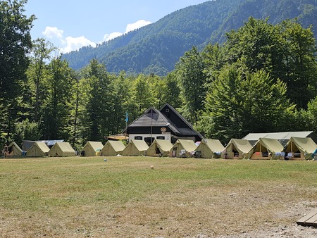 Obisk tabornikov v Bohinju_arhiv Občine Domžale 